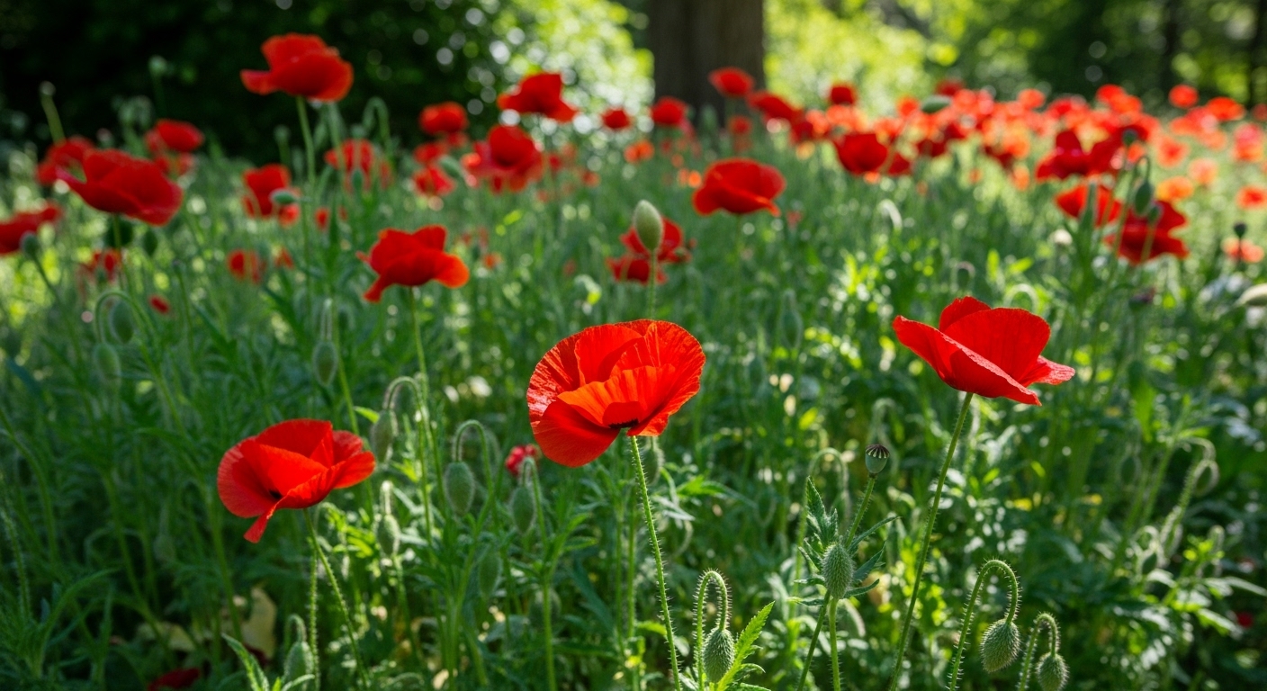 8월 1일 탄생화, 빨간 양귀비
