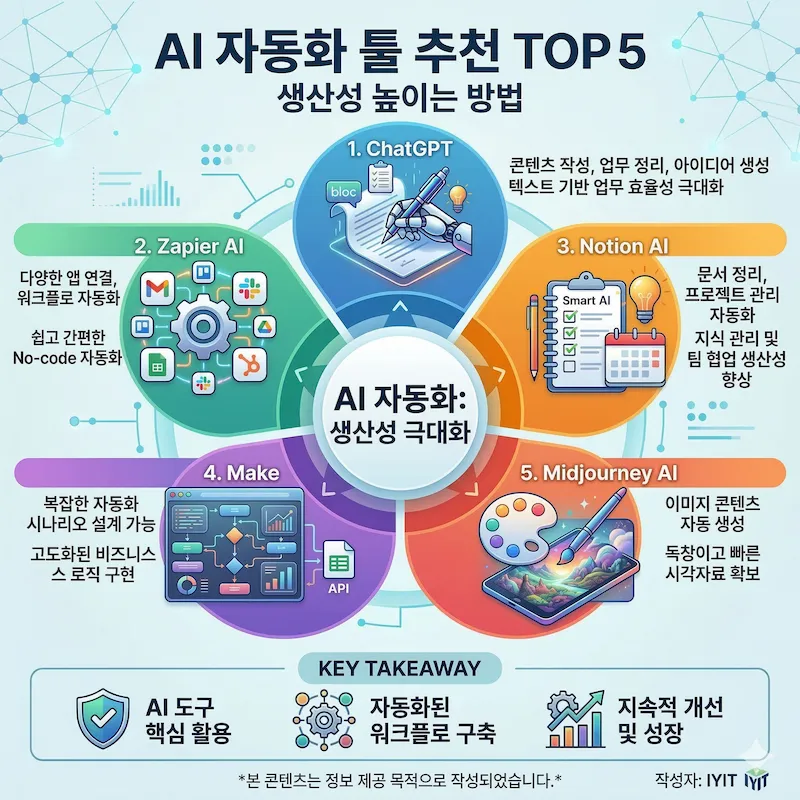 AI Automation Tool Recommendation Top5 How to Increase Productivity