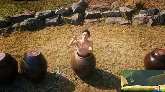 울주군 유튜브 채널 캡처,한국판 퉁퉁퉁 사후르’의 한 장면 사진.