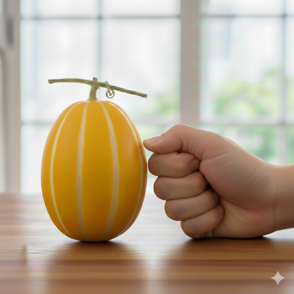 성인 주먹 정도의 적당한 크기의 참외