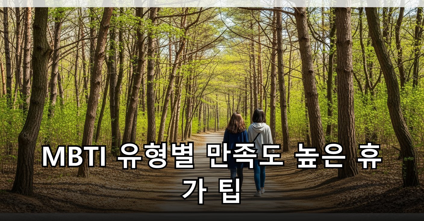 고요한 숲길을 걷는 한적한 산책