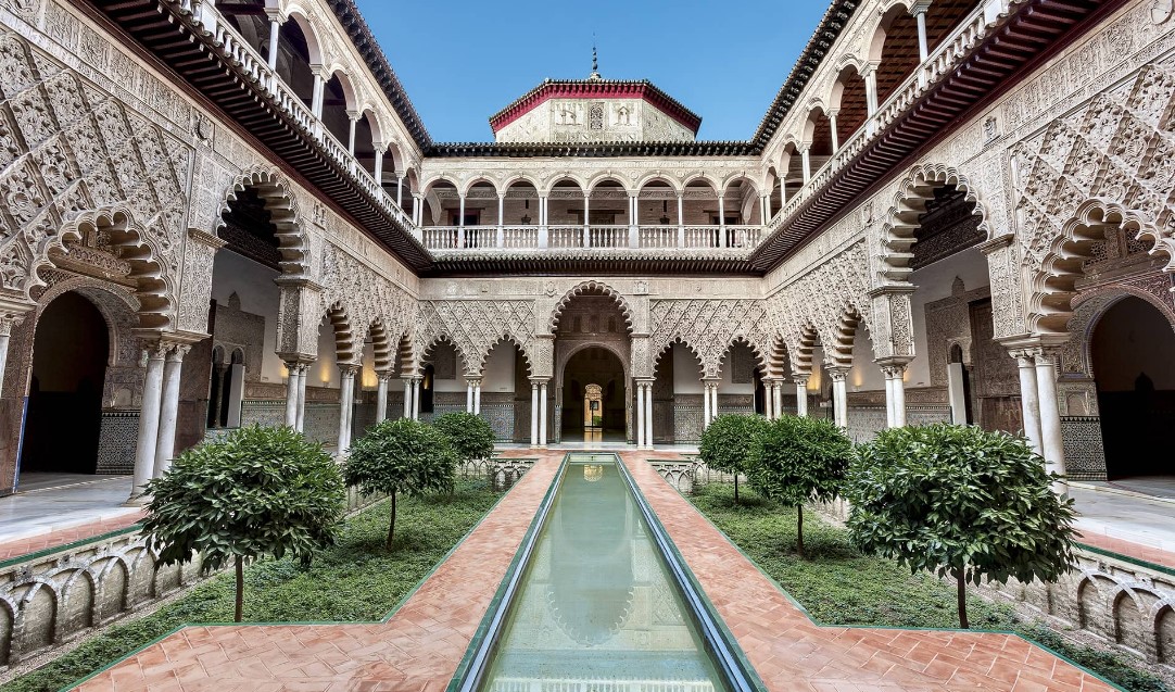 세비야 알카사르 궁전 사진