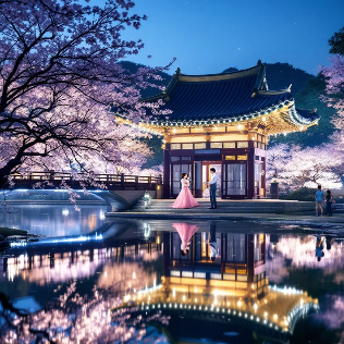 경복궁 궁중문화축전 향원정 데이트