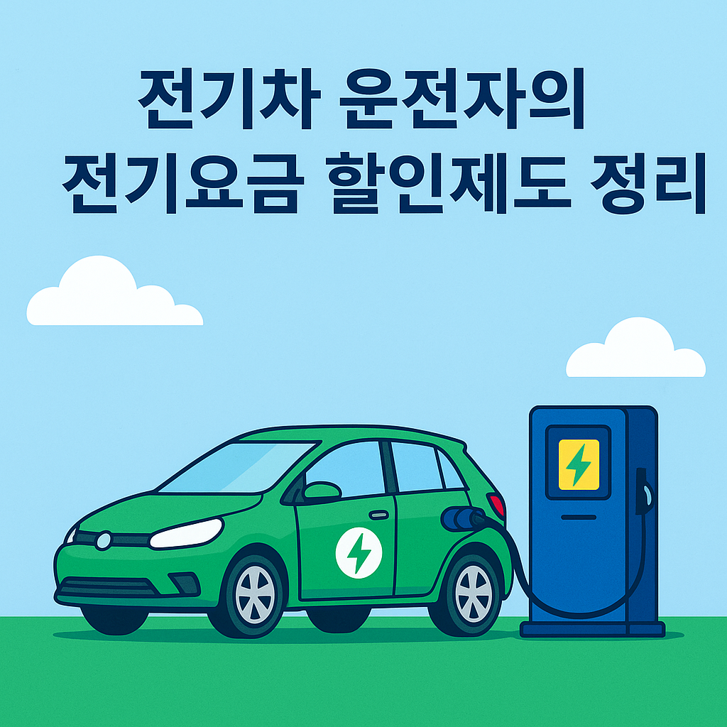 전기차 운전자를 위한 전기요금 할인제도 총정리
