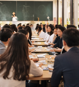 대학생들