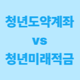 청년도약계좌 vs 청년미래적금