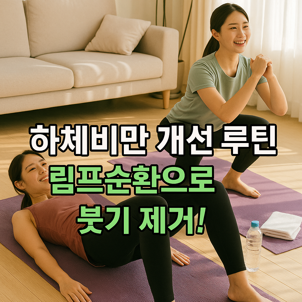 하체비만 개선 루틴