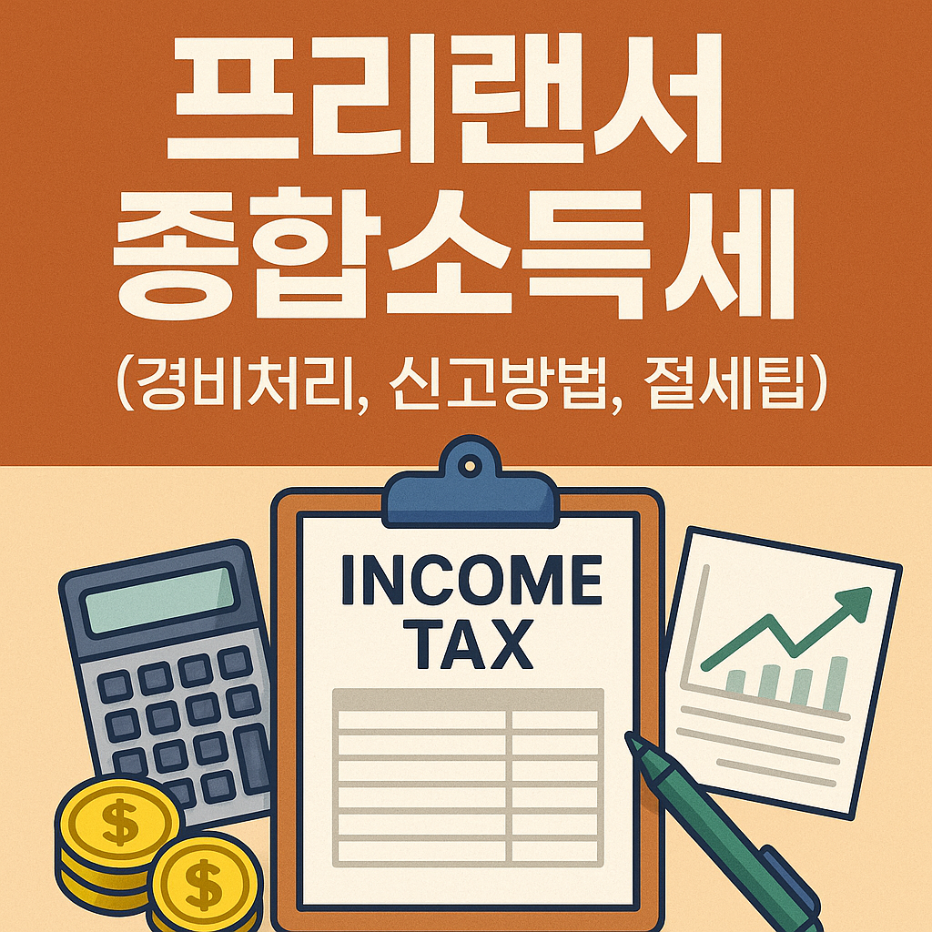 프리랜서 종합소득세 이미지
