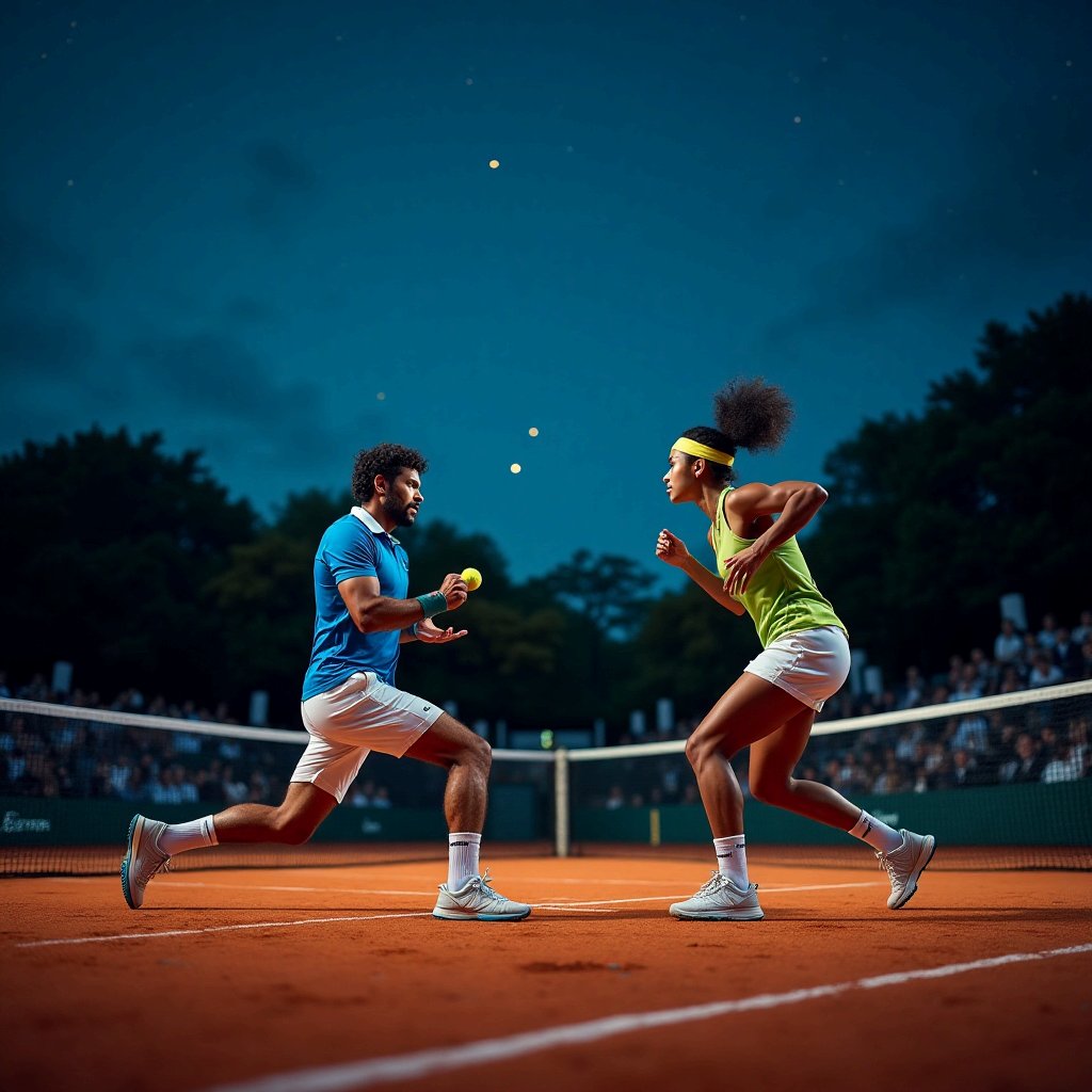 🎾 동호인 전술별 주간 훈련 계획"전술 없는 테니스는 마라톤화살, 방향부터 잡아라!"