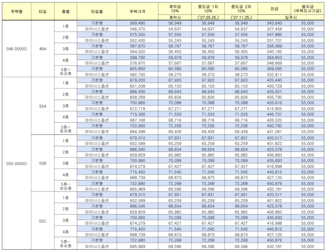 과천 주암지구 분양