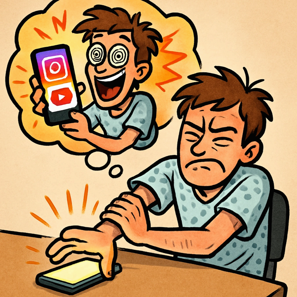 [성인ADHD 회복기] 성인ADHD 회복 - 디지털 디톡스 첫 3일간의 실천 관찰 기록