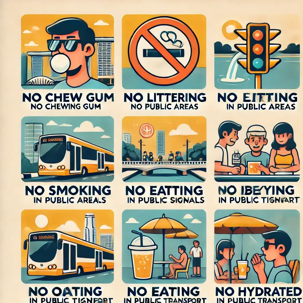 싱가포르 여행 전 주의사항