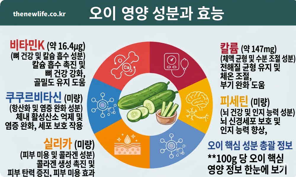 오이 효능 영양성분