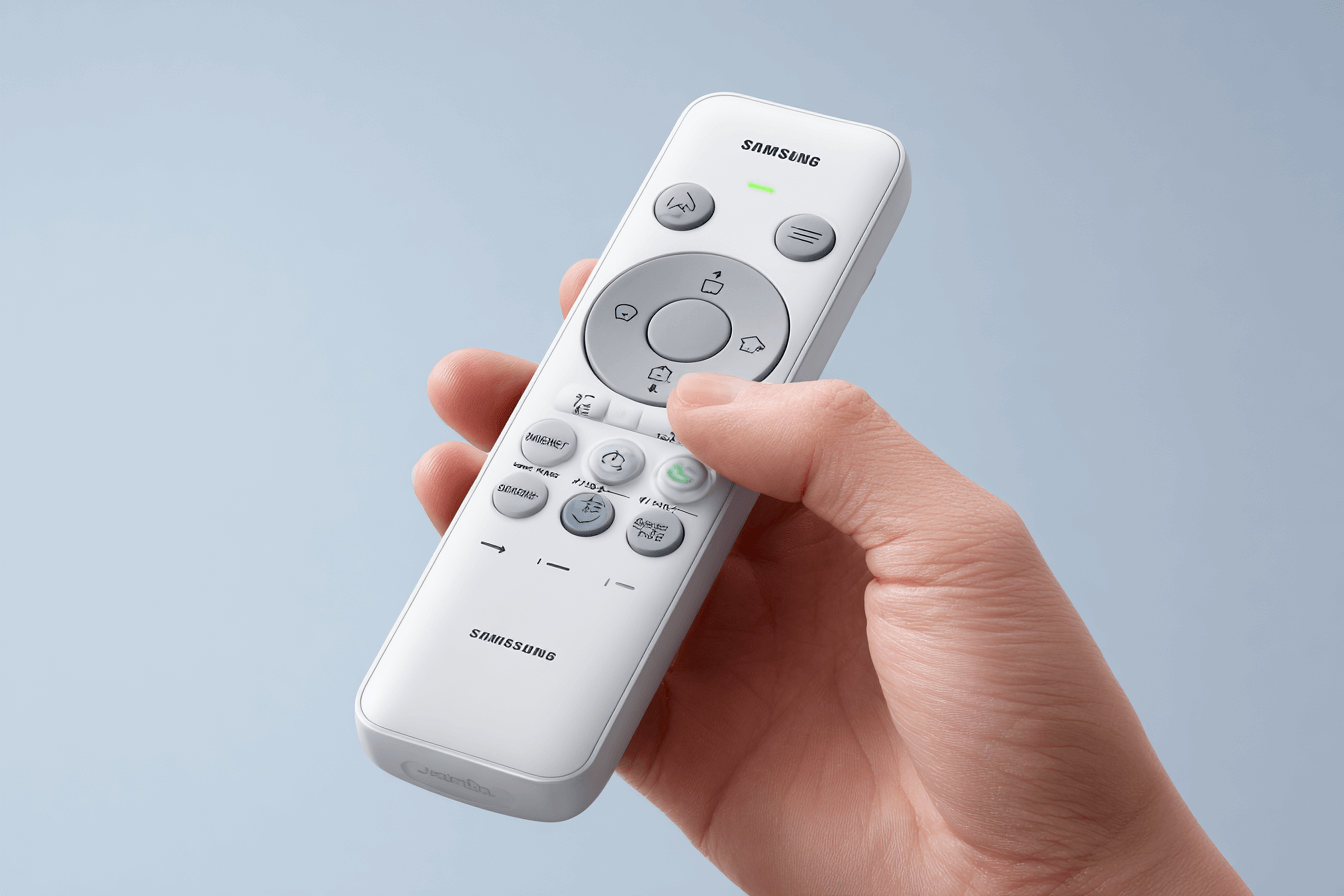 에어컨-리모컨을-들고-있는-손-사진