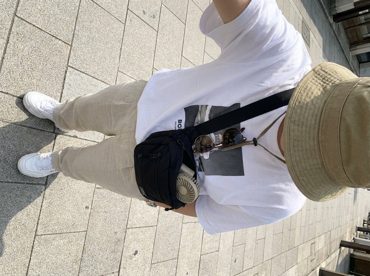 오버핏 신발 & 액세서리 매칭