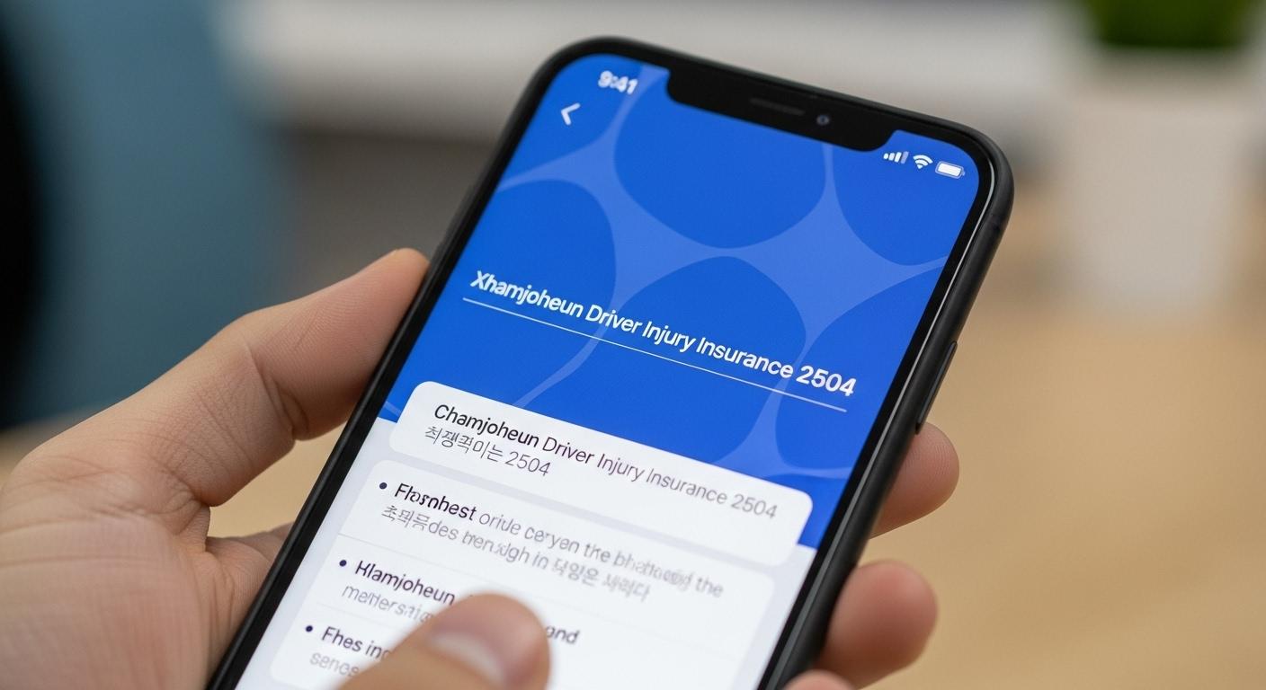 참좋은운전자상해보험 2504