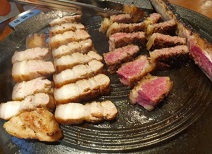 통삼겹살-우대갈비