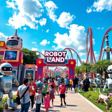 경남창원 로봇랜드 그림