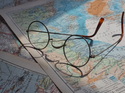 여행지도&amp;#44; 안경