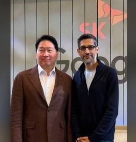 최태원, 빅테크 CEO와 회동 AI 반도체 글로벌 공급량 핵심 파트너의 행보