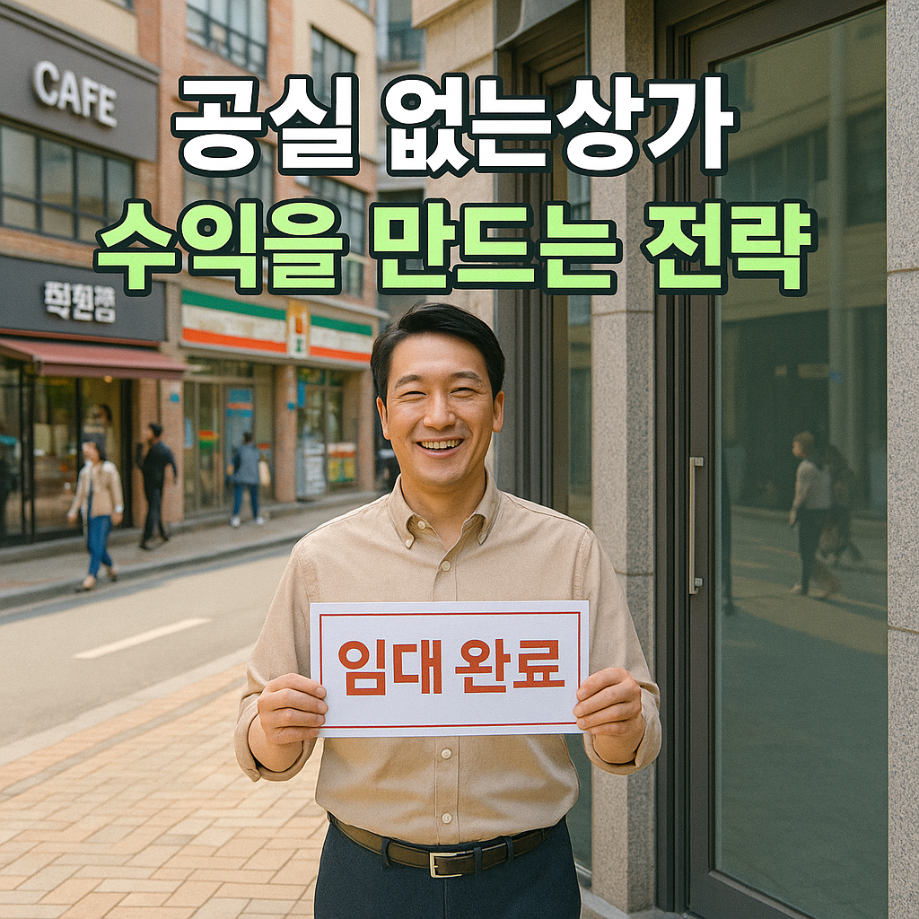 공실 없는 상가 수익 전략