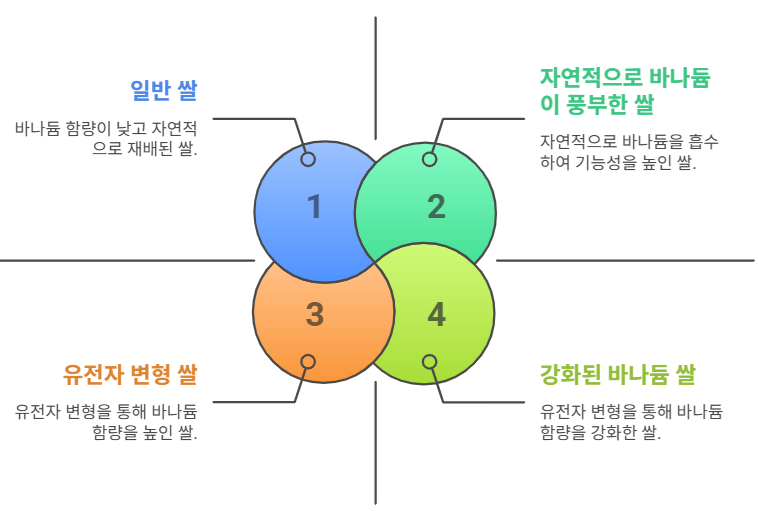 바나듐 쌀의 특징