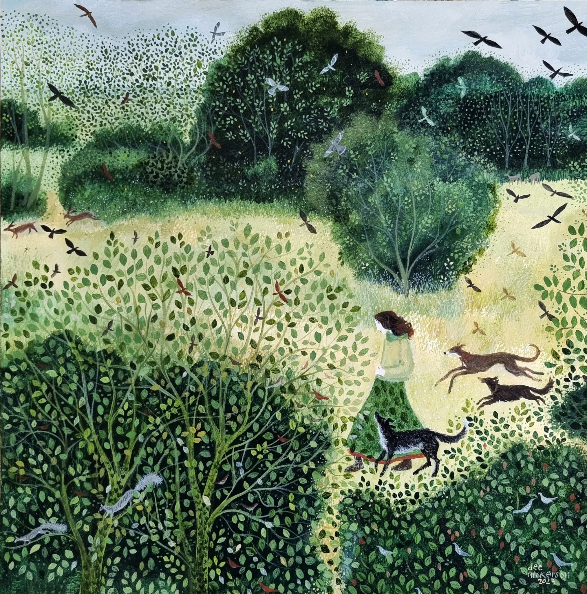 디 니커슨(Dee Nickerson)&#44; 영국&#44; 일러스트레이터&#44; 1957-현재