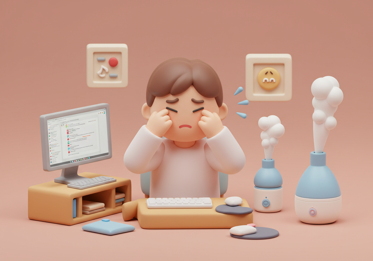 갑자기 눈이 침침하고 흐릿할 때, 원인별 증상과 치료 방법