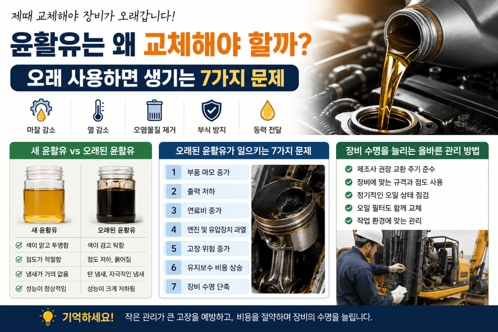 윤활유는 왜 교체해야 할까