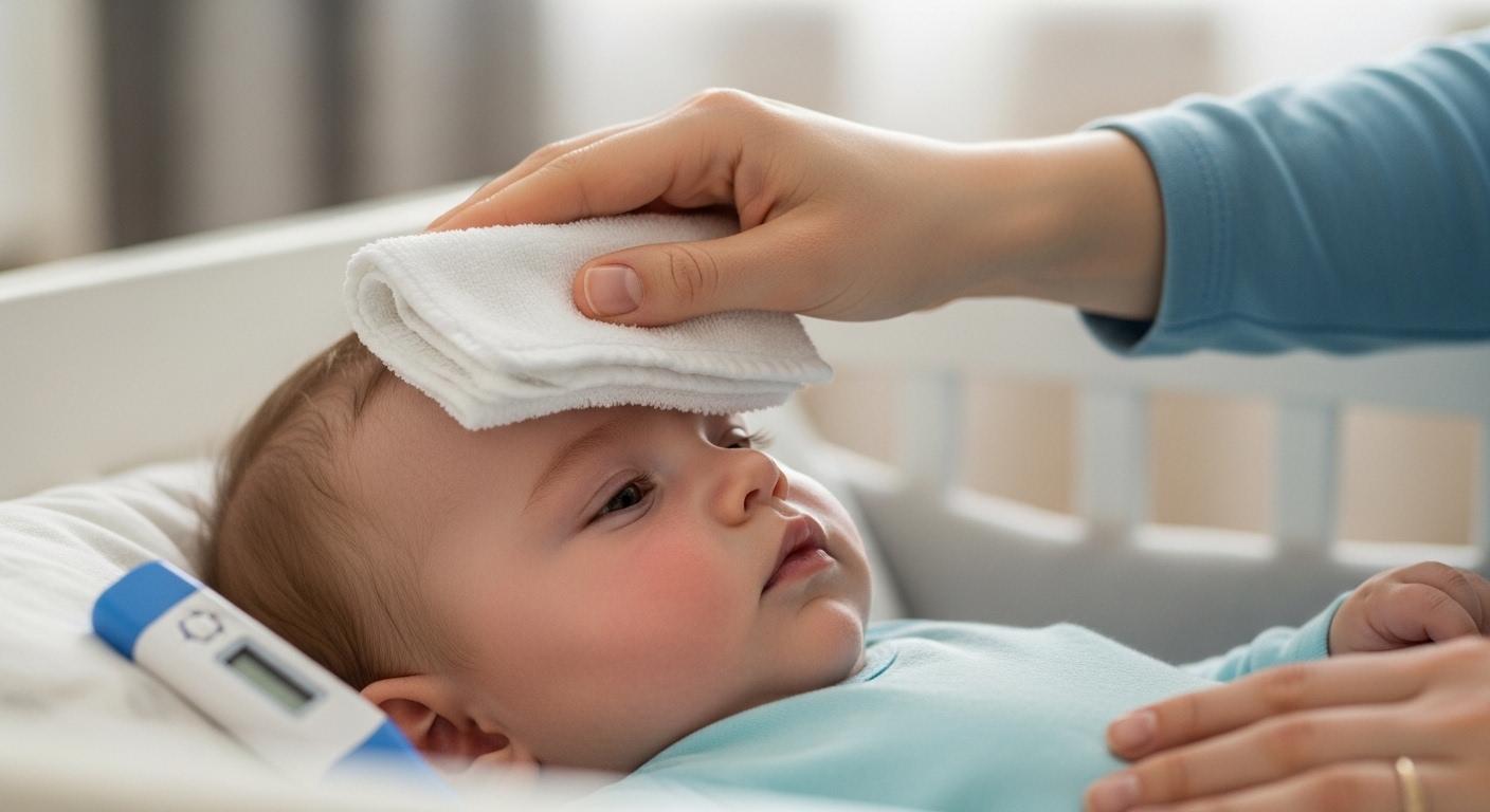 아기 열내리는법