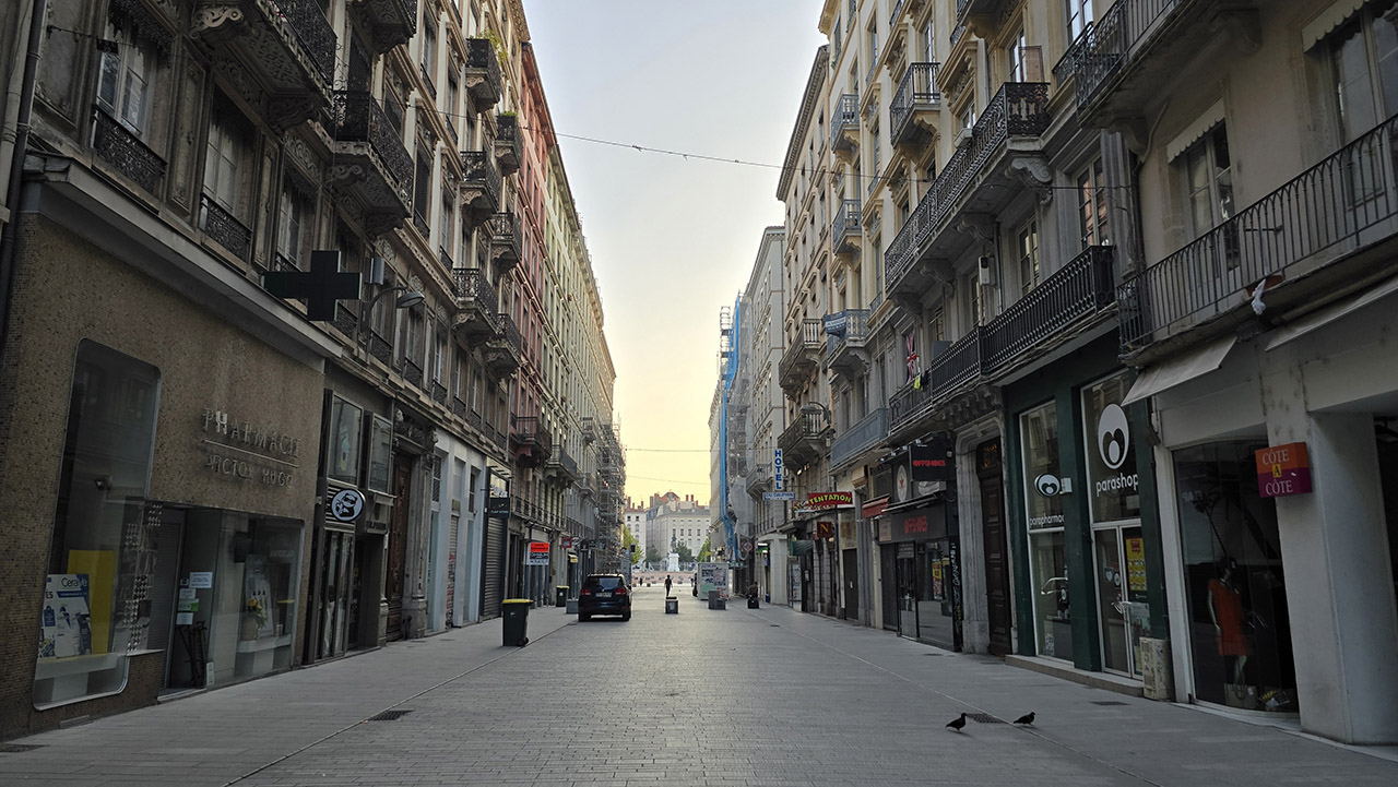 벨꾸르 광장 가는 길