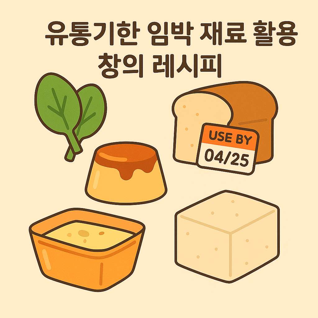 유통기한 임박 재료 활용 창의 레시피-1