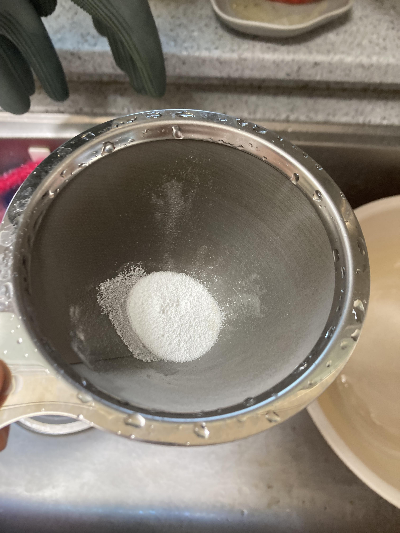 과탄산소다 넣기