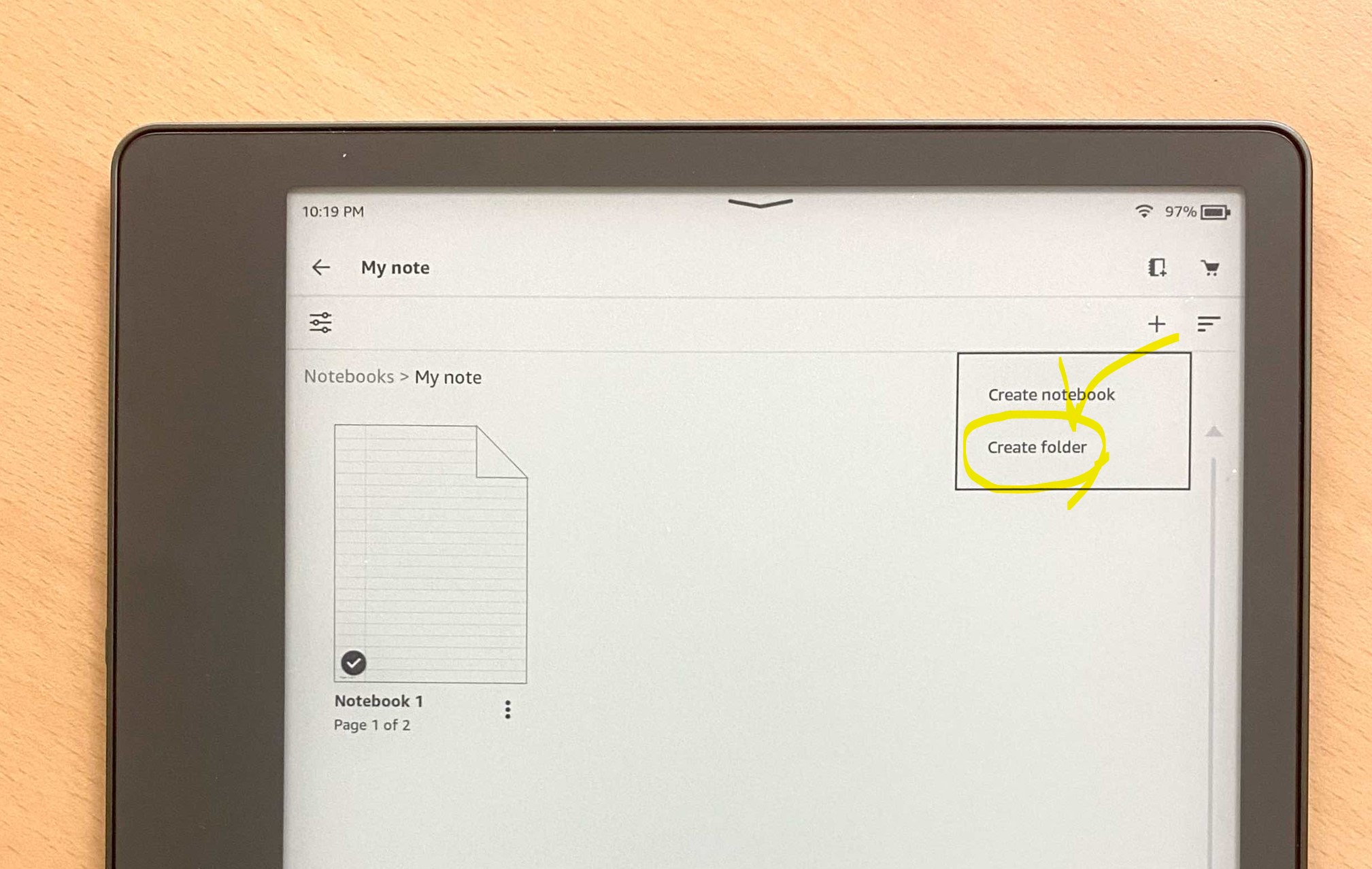 Kindle scribe 킨들스크라이브