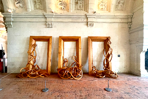 샹보르성내 미술장식품