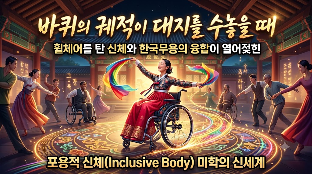 바퀴의 궤적이 대지를 수놓을 때: 휠체어를 탄 신체와 한국무용의 융합이 열어젖힌 포용적 신체(Inclusive Body) 미학의 신세계