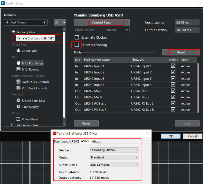 컨트롤 패널(Control Panel)