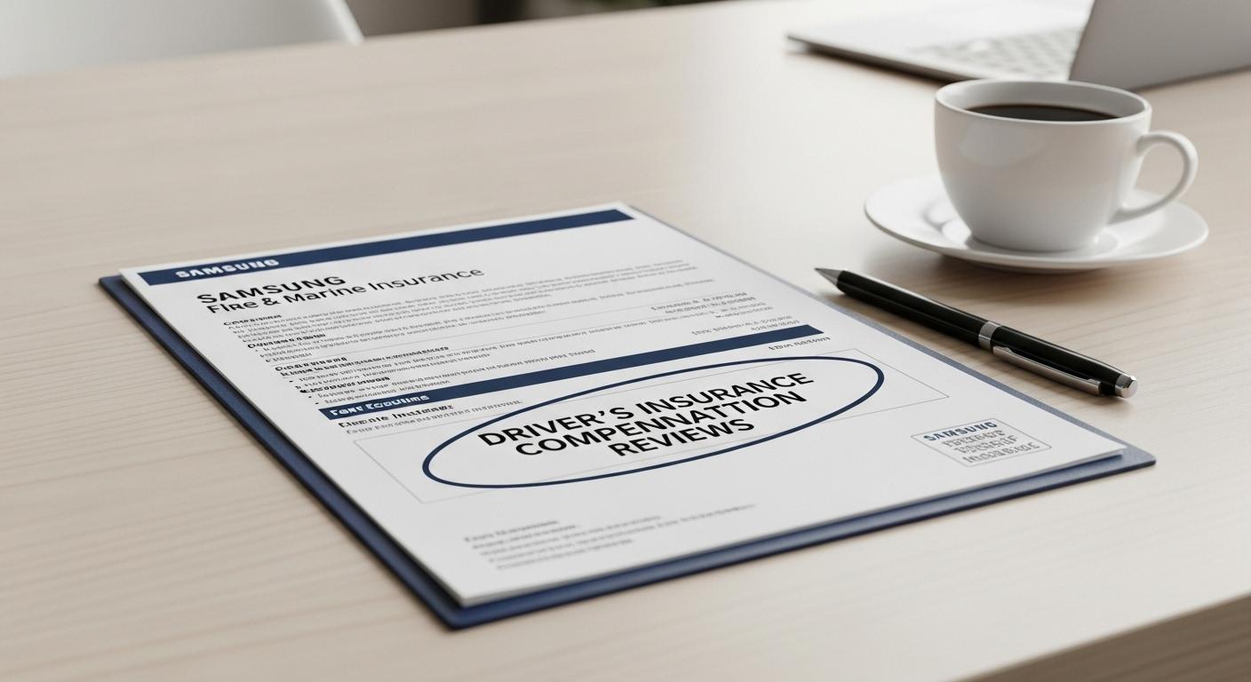 삼성화재 운전자보험 보상 후기