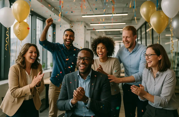 승진-축하-직장동료