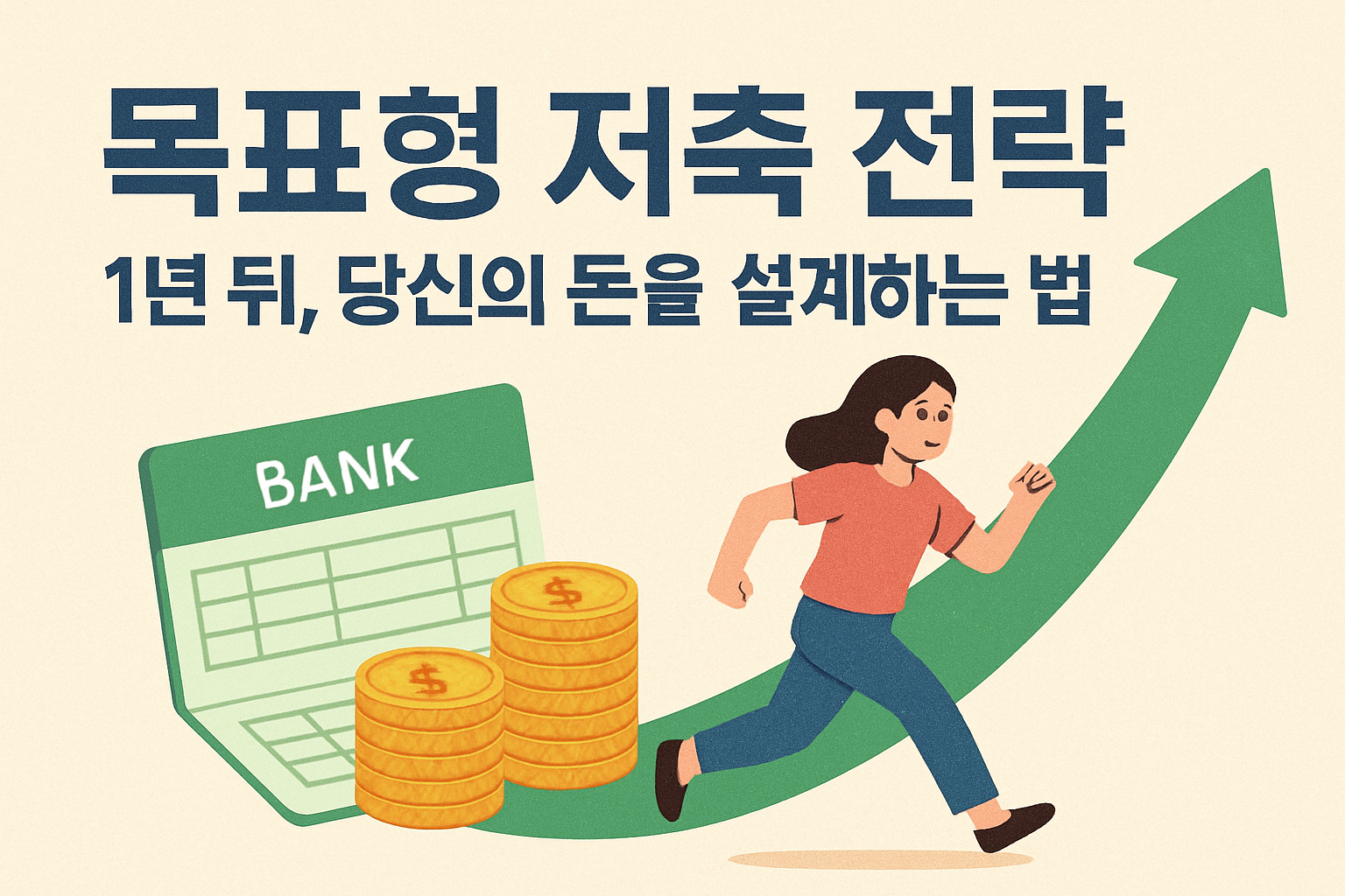 목표형 저축 전략 – 1년 뒤, 당신의 돈을 설계하는 법