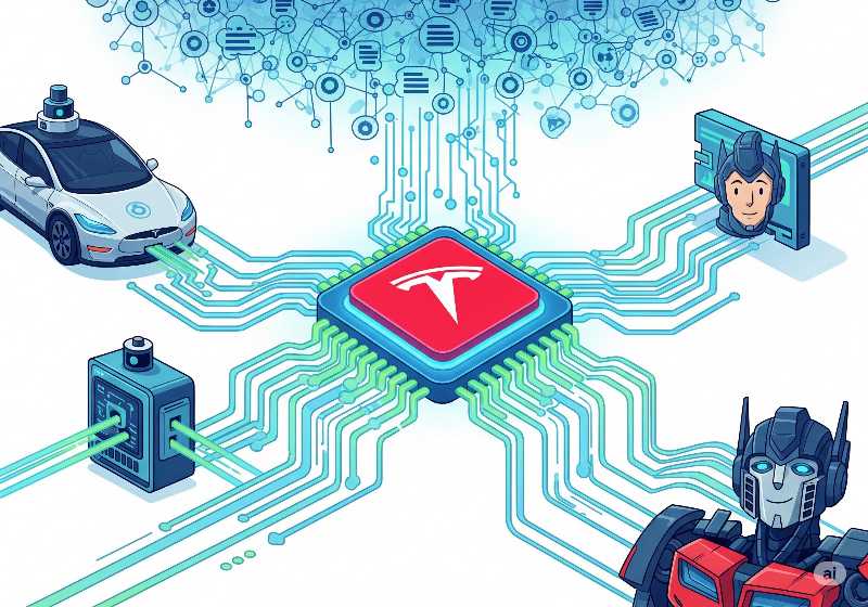 2025년 테슬라 AI칩 전략, 머스크가 직접 말하는 두 개의 칩이 말도 안 되는 이유