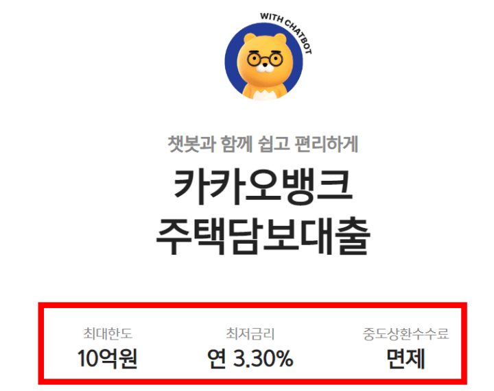 카카오뱅크주담대-요약