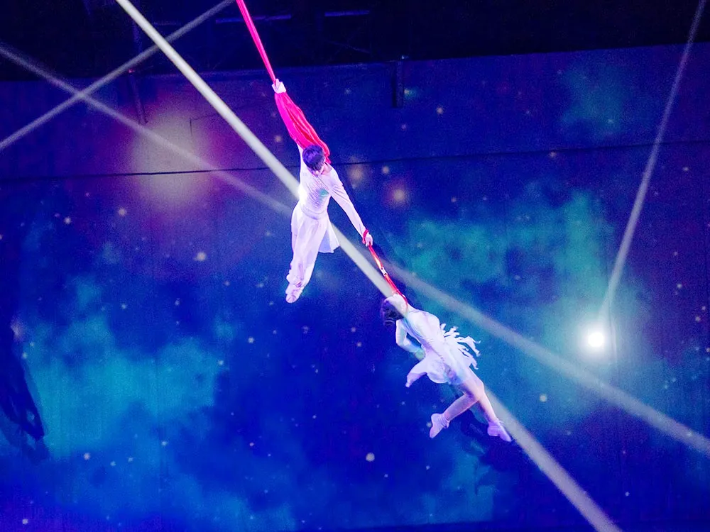 제주도-서쪽-놀거리-아트서커스-줄타기