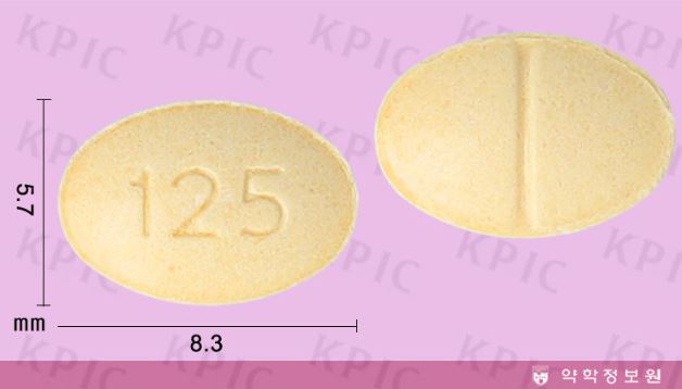 자나팜정-0.125mg