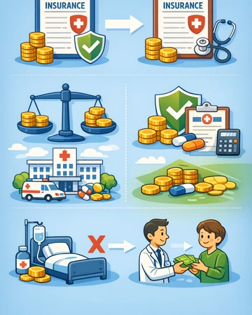 실손보험 중복가입 구조와 보상 방식 흐름도15