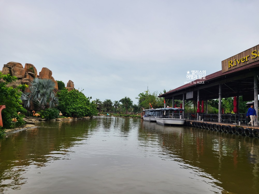 베트남 남호이안 빈원더스 사파리 후기 가격 할인입장권 예약 리버