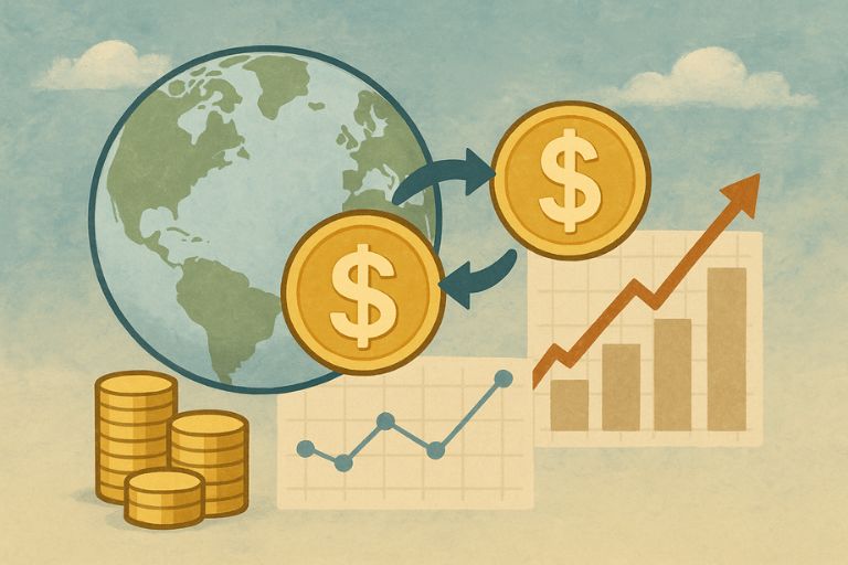 환율 변동이 투자 수익률에 미치는 영향 관련 이미지
