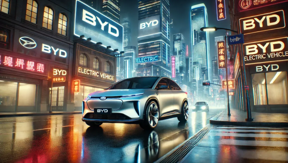 Chinese electric car BYD