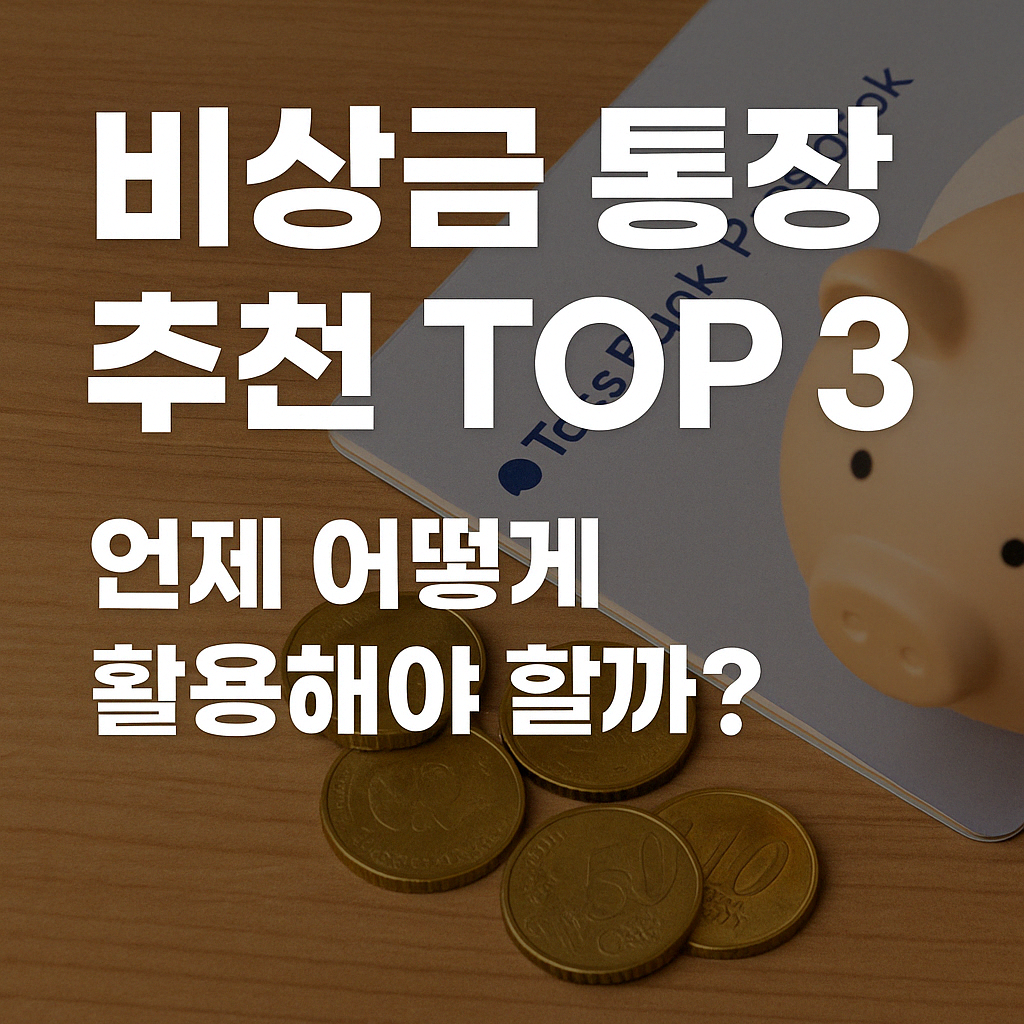 비상금 통장 추천