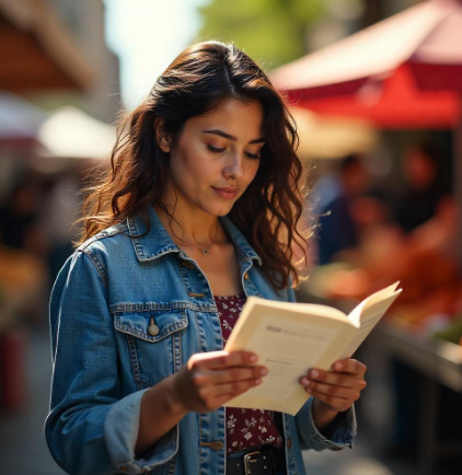 책을보는 이미지